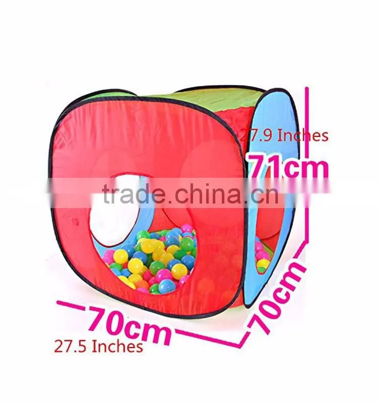 Outdoor Camping Portable Detachable Triple Game Play House Indoor Foldable Kid Child Play Tent