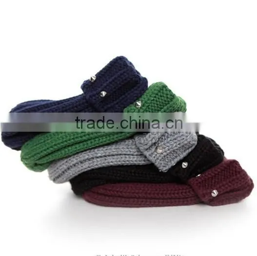 Fashion Custom knit winter beanie hats for kids