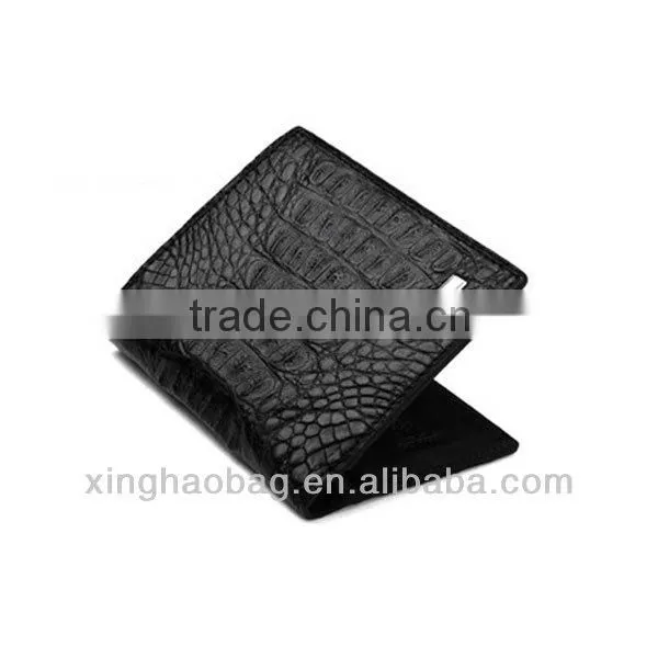 Must-have brand genuine crocodile skin wallet
