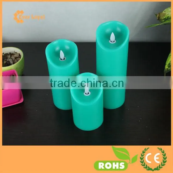 2016 swing candle light high quality Battery operated Candle traditional candle style
