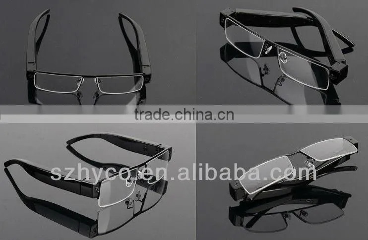 1080P wearable hidden camera glasses