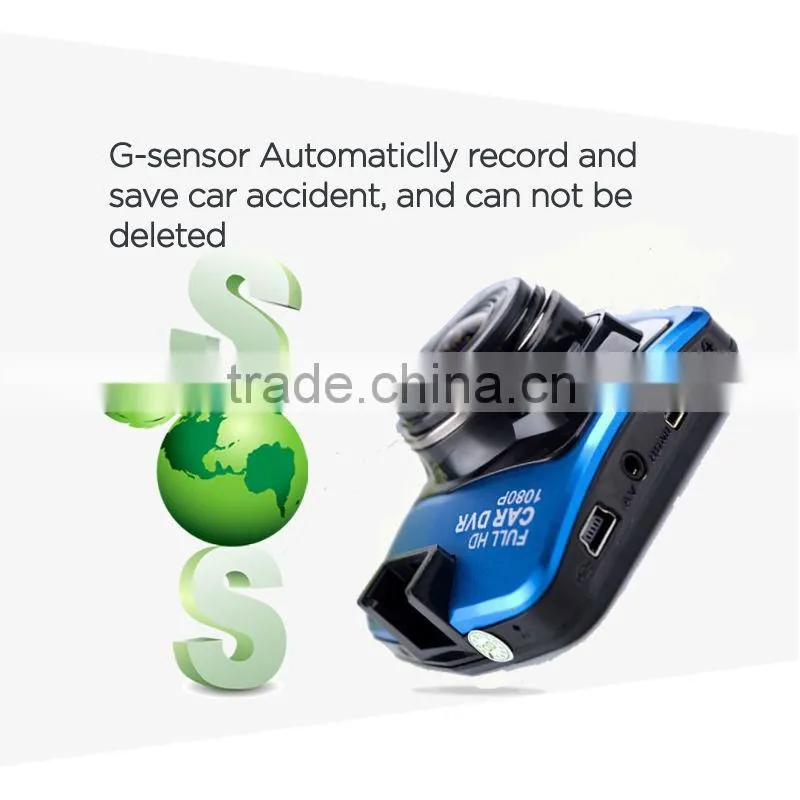 Full HD Car DVR Dash Cam Video Recorder 2.4" LCD 170 Wide Angle Dash Camera G-sensor Night Vision Motion Detection Novatek 9665