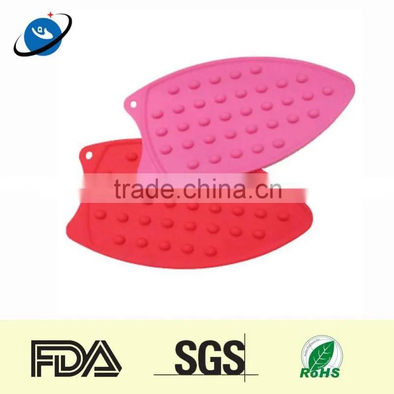 Candy colors non slip silicone rubber heat resistant mat
