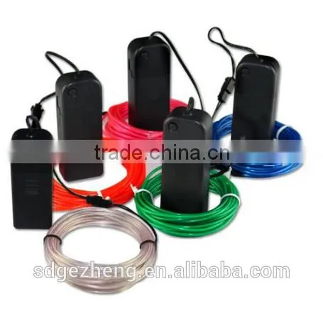 Neon light EL wire wholesale for wedding dress