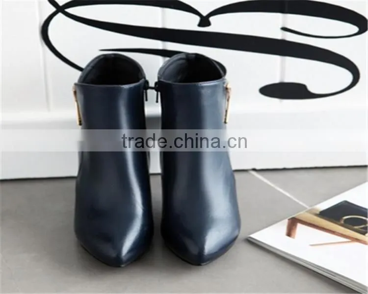 boots women china wholesale women boots Shenzhen factory high heel ankle boots