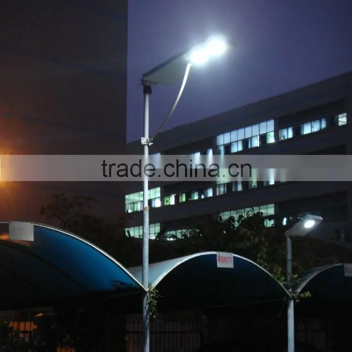 CE certificated 15W to 100W integrated all in one solar street light with sensor