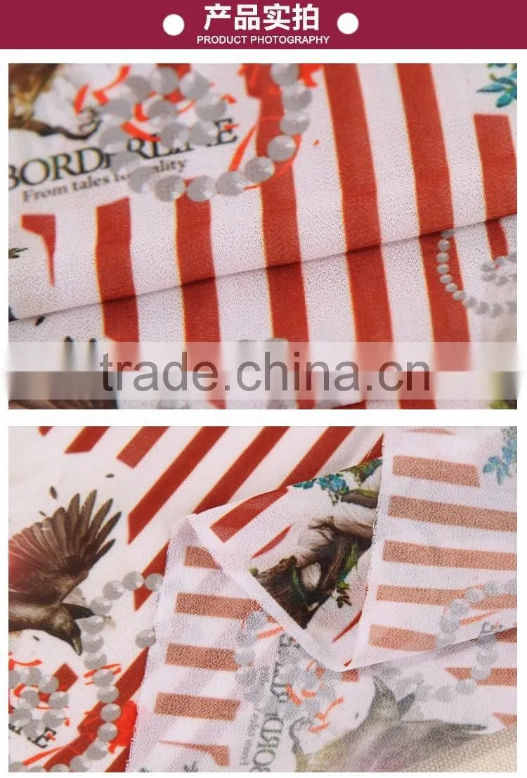 wholesale printed rayon fabric for Qipao