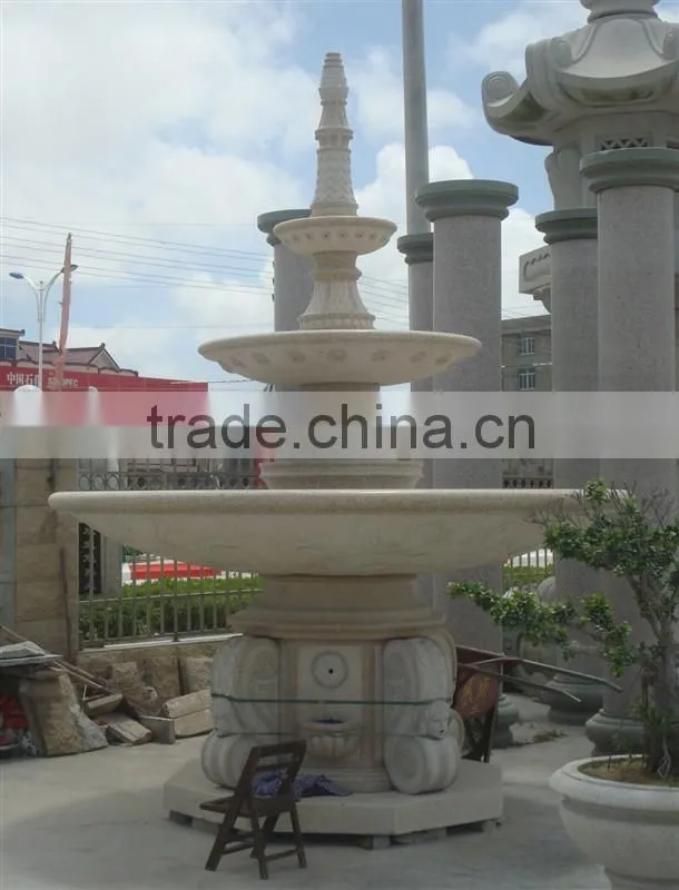 Hot Sale Outdoor Garden Granite Stone Water Fountain