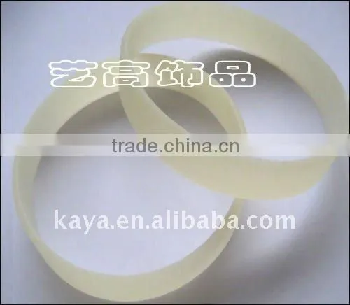 Eco-friendly custom giveaways silicon bracelet