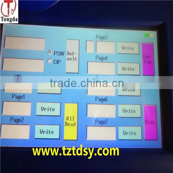 2014 hot sale TD 4D&4C copy machine. copy 4C chip.