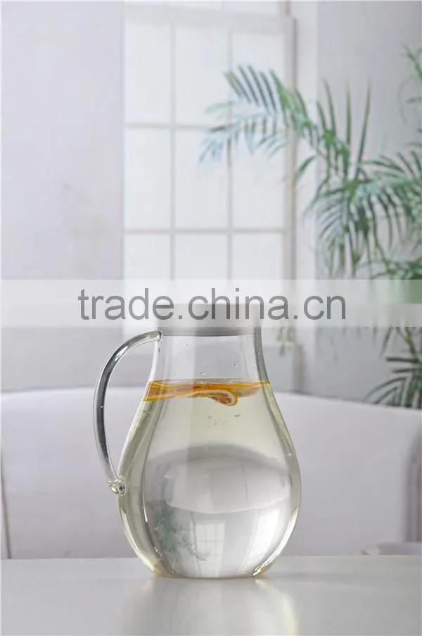 Clear Double Wall Clear Coffee Cups With Handle