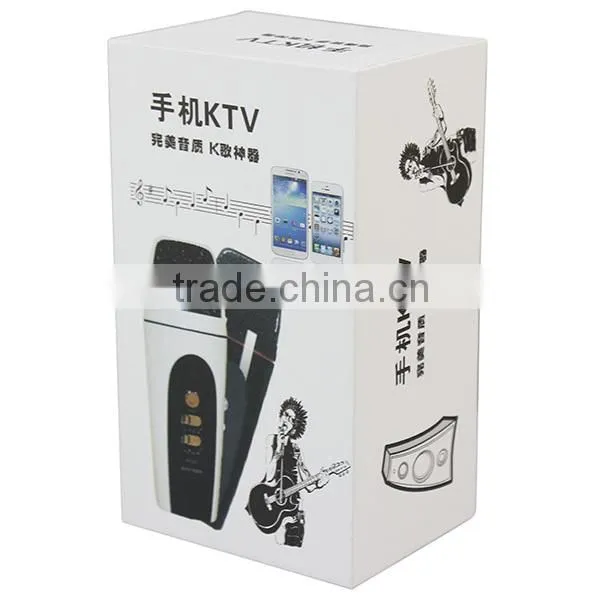 Mini Pocket Cellphone Karaoke Player Home KTV Microphone Recorder
