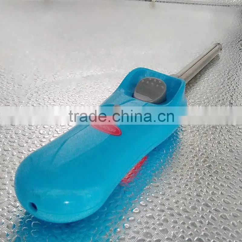 Plastic refillable touch stash grill lighter with customized colors
