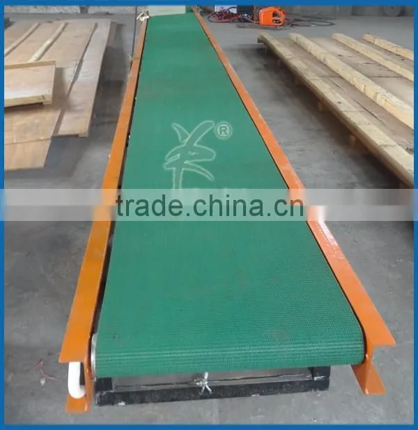 Milk powder bag small conveyor belt