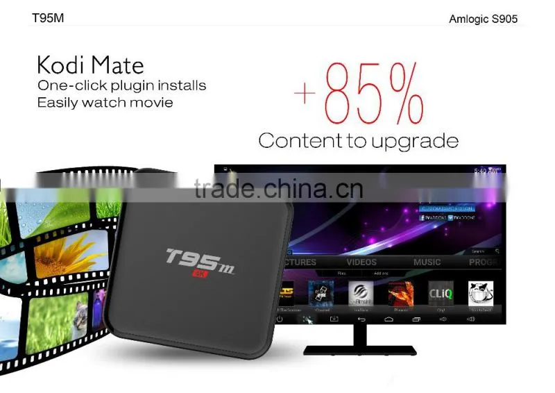 Amlogic S905 1+8G T95M Android TV Box Manufacturer