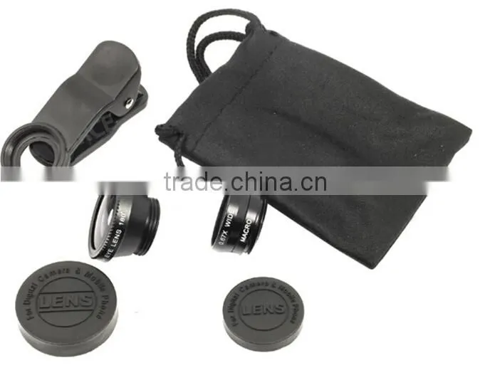universal clip fisheye lens for samsung s4 mobile phone and iphone