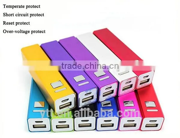 External Portable 2600mAh Mobile Power Bank for Promotional Gift