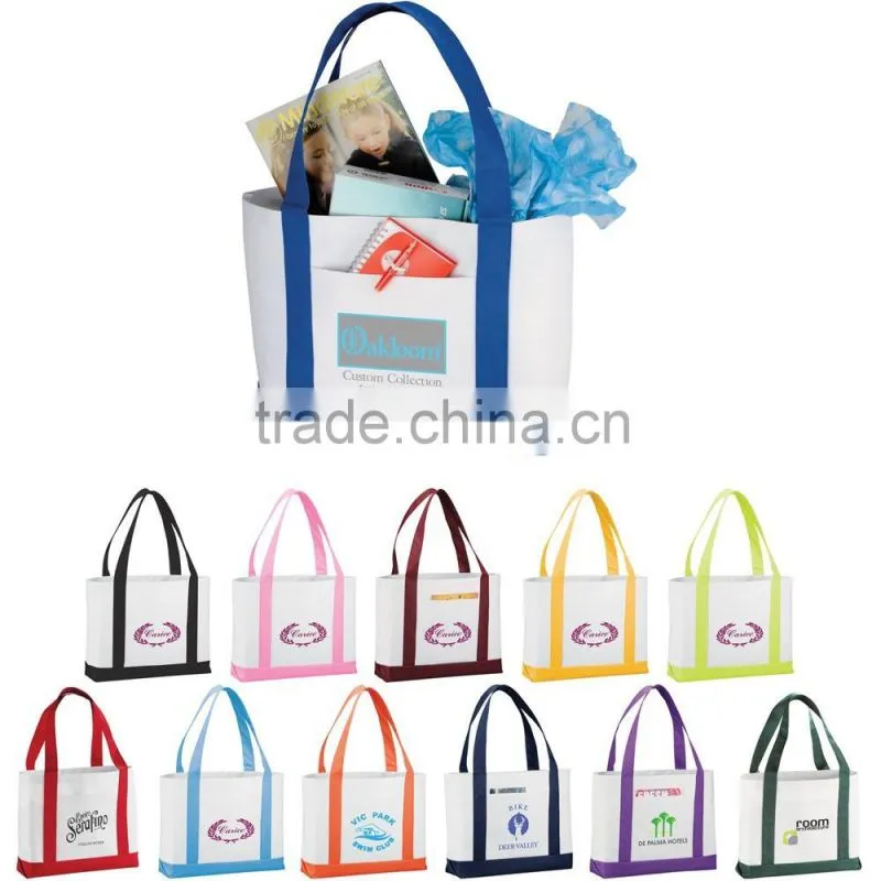 Custom Promotional PP non woven shopping bag