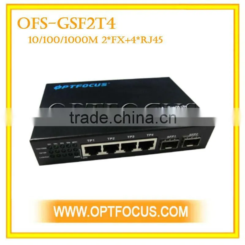 10/100/1000M fiber optical switch