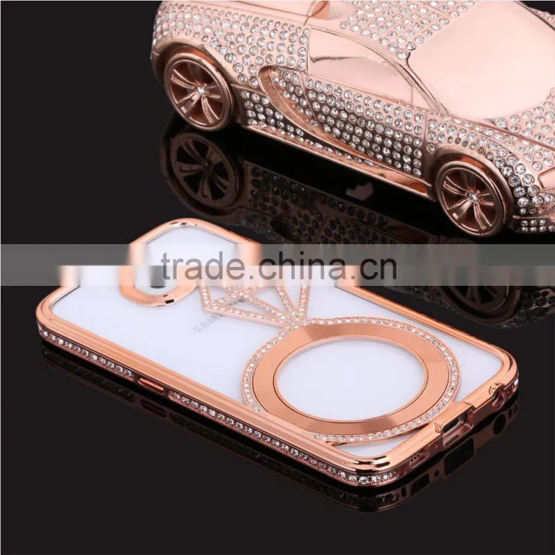 Luxury Diamond Aluminum Case for Samsung Galaxy S6
