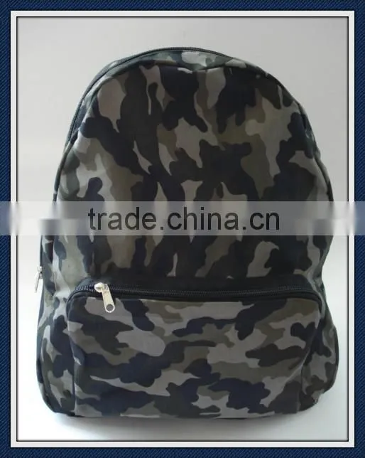 Folding Canvas backpack bag, Fabric Material and Eco-Friendly