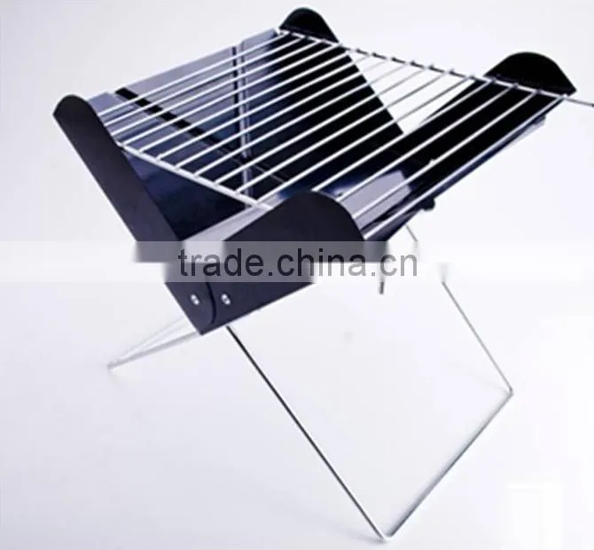 Outdoor portable charcoal foldable bbq grill