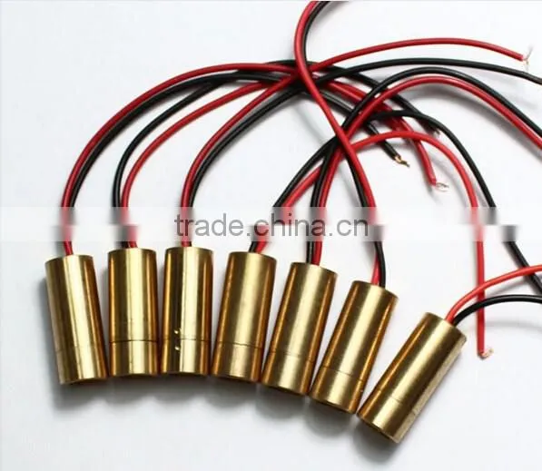 Super Temperature Controller Dot / Line 532nm 200mw Green Laser Module