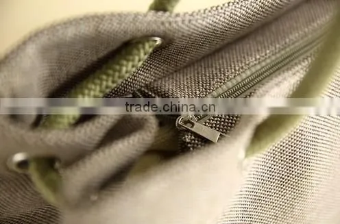 country style canvas handbags big durable shopping bags dual use