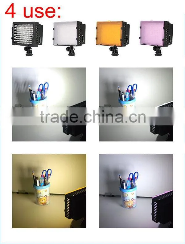 Pro CN-126 LED camera video lamp light for Nikon Canon