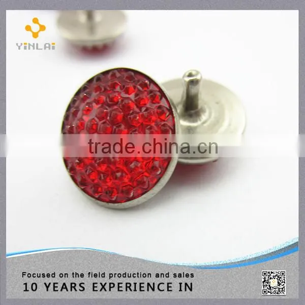 Wholesale rhinestone rivet for garment