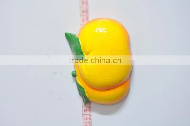 Apples Pears Orange Strawberrys Cute Shape Fruits and Vegetables and Colorful Promotion Fridge Magnets, Magnetic