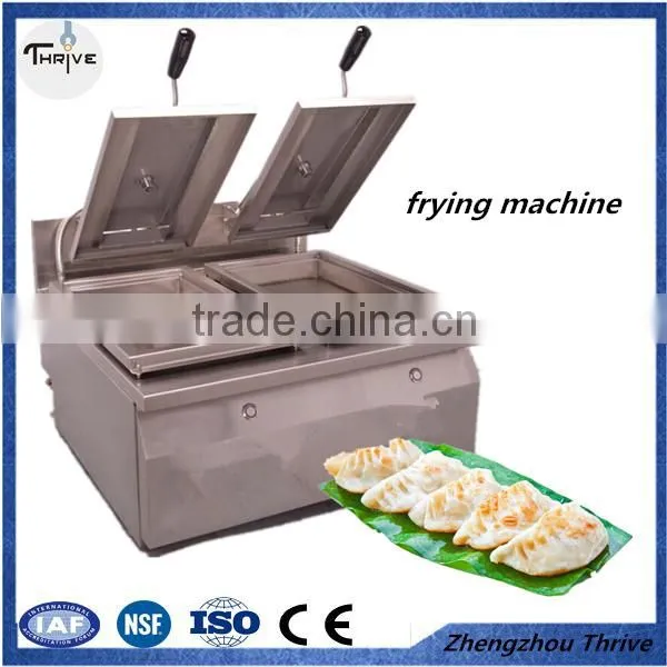 High quality samosa pancake frying machine/dumpling pasta frying machine