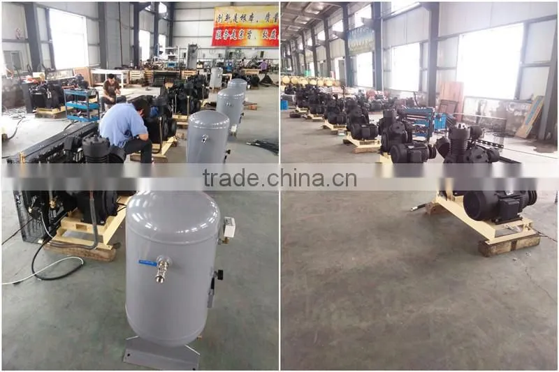 Belt type air compressor