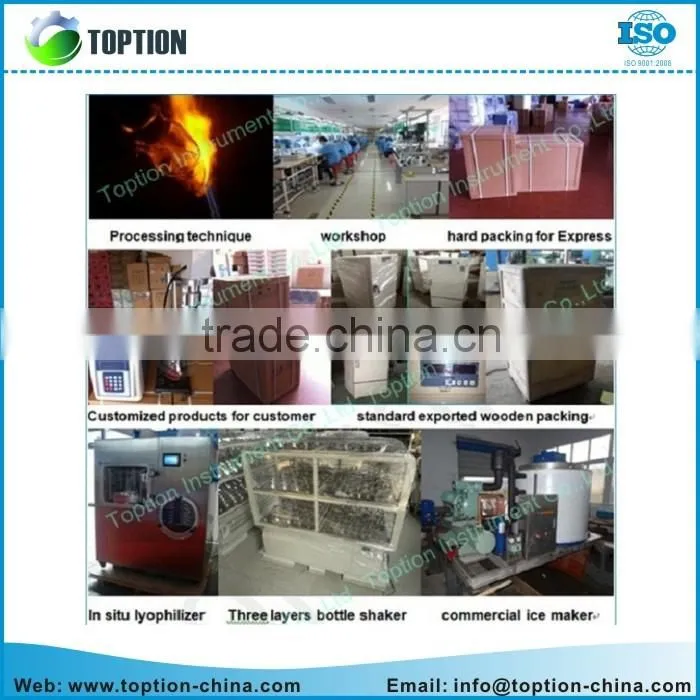 Lab glass solid liquid separator with PTFE agitator