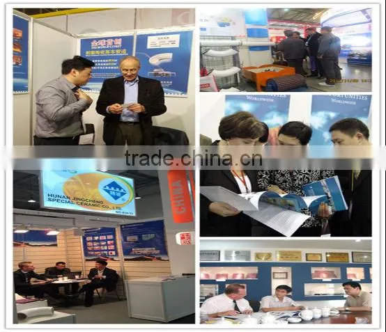 Mining processing hopper bins chute alumina ceramic rubber liner
