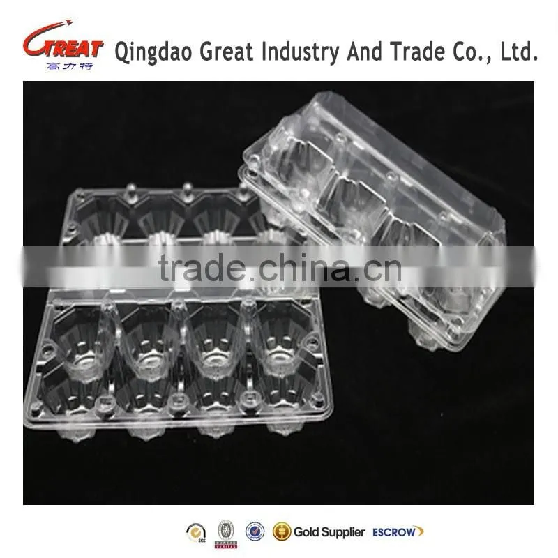 Clamshell Plastic Egg Tray