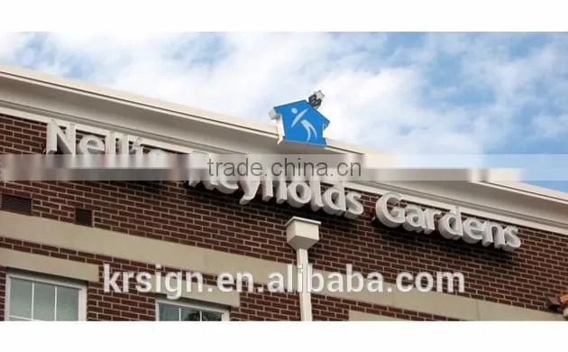 led light sign using for toilet sign light and outdoor led sign lighting