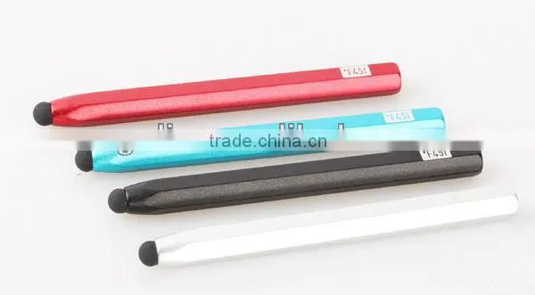 Aluminum smartphone touch screen stylus