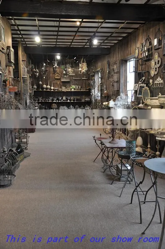 100550MC Wholesale vintage cast iron big sizes flowers vase