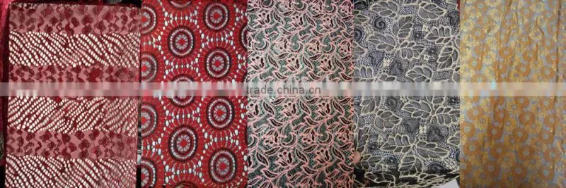 newest nylon lace fabric