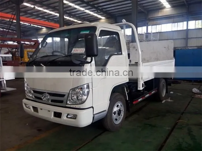 export to MALDIVES small cargo truck with hydraulic tail lifting