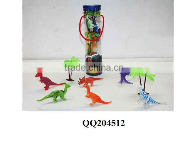 6pcs plastic dinosaur set