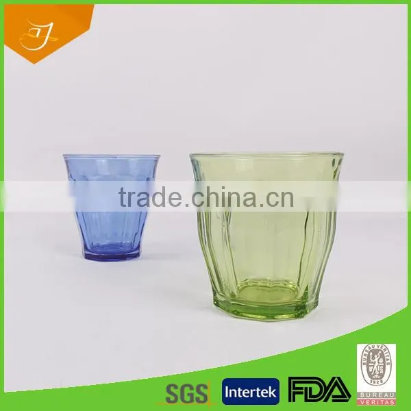 Colored Glass Cups With Customized logos