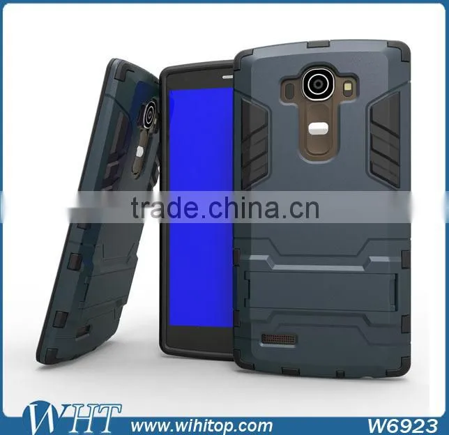 Heavy Duty Rugged Armor Case for LG G4 with Kickstand