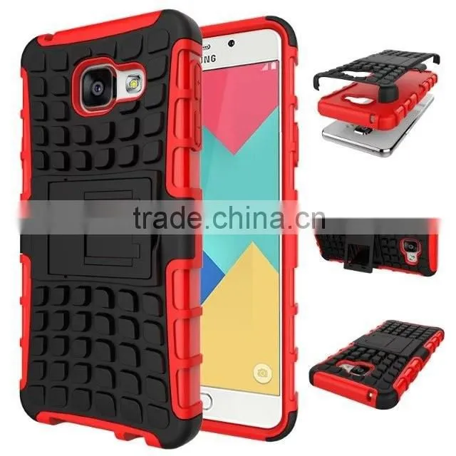 Mobile Phone Back Cover Smart Hybrid Rugged Heavy Duty Armor Kickstand Case For Sumsung A310