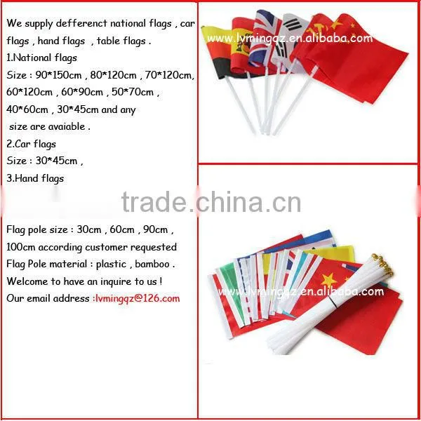 Endura-Gloss fish flag, advertising flag,small Afghanistan hand flag