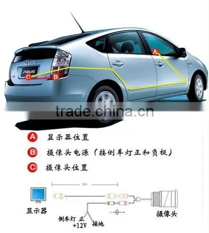 2016 The most beautiful high definitionCar Rear View System,night vision car camera