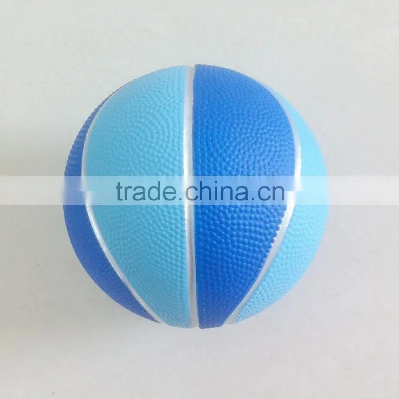 pu foam basketballs colored basketball stress ball
