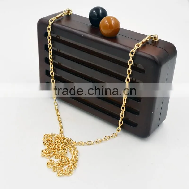 wholesale alibaba in china wooden clutch bag for women