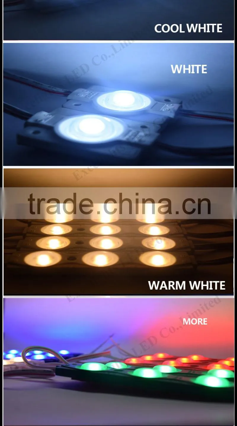 Christmas decoration lights 12V DC ce rohs SMD5050 LED Module with lens